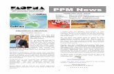 PPM News C FEBRUARY 2015 ISSUE NTACT - FAOPMA NEWS FEBRUARY 2015.pdf · events for 2015. Do you have any good news or plans in your organization to share with us? Please send us details