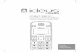 ITDECTBB10 - ideus.com · No rocíe el aparato o cualquiera de sus componentes con ningún tipo de líquido. Intente evitar mover o desconectar el teléfono durante una tormenta intensa,