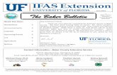 June 2014 The Baker Bulletin Service Monthly aker ounty · UF IFAS Extension aker ounty Garden Spot Like us on Facebook and stay connected to the aker ounty Extension Office! You’ll