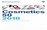 Cosmetics 2018 - brandfinance.com · according to the latest report by Brand Finance, the world’s leading independent brand valuation and strategy consultancy. Johnson’s brand