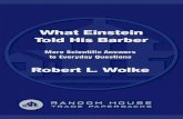 SO MANY MYSTERIES, SO LITTLE TIME. NOW YOU CAN MOST ... Einstein Told His Barber - Wolke, ¢ 