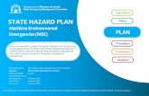 STATE HAZARD PLAN - transport.wa.gov.au · State Hazard Plan Maritime Environmental Emergencies v01.01 Page i CONTACT OFFICER To provide comment on this Plan, contact: Maritime Environmental