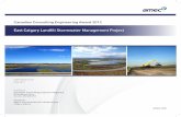 Canadian Consulting Engineering Award 2012 · even more difficult. AMEC was able to draw on its international and local experience in landfill leachate treatment and constructed wetland
