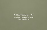 A History of AI · Norbert Wiener, 1894-1964 1947 1950. Cybernetics Non-linear Systems. Machines in Pop Culture, 1940-1950 Electro, crime-ﬁghting robot (Marvel, 1940) wiener’s