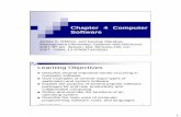 Chapter 4 Computer Software - Kudang Boro Seminar · Microsoft Exchange ... Chapter 4 Computer Software 39 Programming Languages Examples of programming in each language Chapter 4