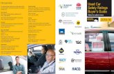 Find out more Used Car South Australia Department of ... · 2018-19 Used Car Safety Ratings Buyer’s Guide Make the safest choice Find out more For more information about buying