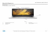 HP EliteBook x360 1030 G2 · QuickSpecs HP EliteBook x360 1030 G2 Overview Not all configuration components are available in all regions/countries. c05275190 — DA 15726 – Worldwide
