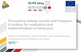 Preventing railway suicide and trespass: A toolbox for ...railtec.illinois.edu/.../2018/12/08C2-GLXS2014-1015-HAVARNEANU_SILLA.pdf · Background Havarneanu et al. - GLXS 2014, 3-8