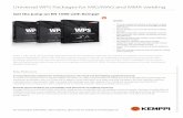 Universal WPS Packages for MIG/MAG and MMA weldingand+Services/Expert... · Universal WPSs for MIG/MAG and MMA welding Universal WPSs for MIG/MAG welding in workshops This comprehensive