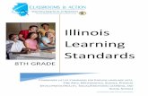 Illinois Learning Standards - Classrooms in Action · Illinois Learning Standards . CONDENSED LIST OF STANDARDS FOR ENGLISH LANGUAGE ARTS, FINE A RTS, MATHEMATICS, SCIENCE, PHYSICAL