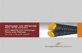  · birçok avantaja sahiptir. Corrugated Pipes and Fittings Mardin Boru Corrugated Pipes are produced in two class as SN4 and SN8 pursued to TS EN 13476-3 standards. They can be
