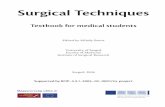 Edited by Mihály Boros Faculty of Medicine Institute of ...hth43/4_ar/Baekur_ur_dropbox/Surgical... · Surgical Techniques Textbook for medical students Edited by Mihály Boros University