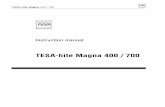 ME TESA-Hite Magna 400 700 E - Travers Tool · 2.3 Short instructions for use 7 3 33 3 Description Description Description of the of the of the components componentscomponents 9999