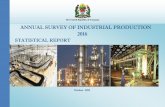 The United Republic of Tanzania ANNUAL SURVEY OF ... · The United Republic of Tanzania ANNUAL SURVEY OF INDUSTRIAL PRODUCTION 2016 STATISTICAL REPORT October 2018