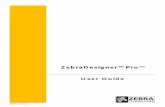 ZebraDesigner Pro User Guide · Introduction 9 About this Manual 11/29/2011 13857L-003 About this Manual Overview The ZebraDesigner Pro User Guide helps you design and print labels