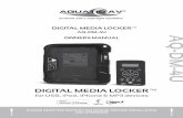 DIGITAL MEDIA LOCKER™ · 1. 12-pin Watertight Harness The 12-pin harness supplies power and ground connections to the Digital Media Locker and four (4) speaker channel output connections