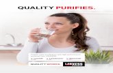 QUALITY PURIFIES.lpt.lanxess.com/fileadmin/user_upload/10582_LPT_BRO_Potable_Ground... · tion from minerals in the ground as well as from mining activi-ties. Lewatit® DW 630 is