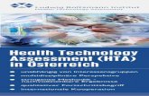 Health Technology Assessment (HTA) in Österreich · Das LBI-HTA versteht sich als unabhängige Instanz zur wissenschaftlichen Entscheidungsunterstützung im Gesundheitswesen. Es