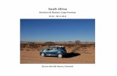 South Africa - Netfugl.dk · South Africa Northern & Western Cape Province 16.10 – 09.11 2012 By Jens Hjerrild Hansen, Denmark