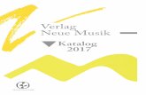 T Katalog 2017 - verlag-neue-musik.de Katalog2017_Web.pdf · Trio (op. 96) (Ruppiner Trio) für Violine, Horn und Klavier Partitur NM 1218 25,00 Partitur und Stimmen LM Trio (op.