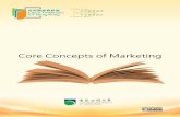 Core Concepts of Marketing - opentextbooks.org.hk · Core Concepts of Marketing. This document was created with Prince, a great way of getting web content onto paper.