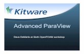 Advanced ParaView - tfd.chalmers.sehani/kurser/OS_CFD_2011/deMarle_slides.pdf · About Kitware, About ParaView • Kitware – open source, cross platform (mac, windows, linux, HPC