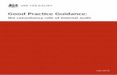 Good Practice Guidance - assets.publishing.service.gov.uk · Chapter 4 Planning for Delivery of the Consultancy Service 9 Chapter 5 Professional Conduct of Consultancy Services 11