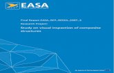 Study on visual inspection of composite structures - EASA · Study on visual inspection of composite structures . Disclaimer This study has been carried out for the European Aviation