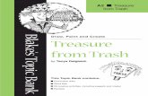 Treasure from Trash doc - blake.com.au · / gross and fine motor skills / hand-eye coordination / observation skills / concentration / ideas through experimentation / ability to respond