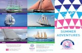 APPLICATIONS & INFORMATION - Bermuda College · SUMMER ADVENTURES Sail Training Association of Bermuda and Tall Ships Bermuda 2017 office space generously sponsored by APPLICATIONS