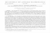 QUARTERLY OF APPLIED MATHEMATICS - ams.org · quarterly of applied mathematics volume xxxviii july 1980 no. 2 translational addition theorems for spheroidal scalar and vector wave