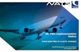 UK PBN Implementation Status - icao.int Meetings Seminars and Workshops/PBN... · Outcome from CAA Board meeting - December 2013 The CAA should mandate: •RNAV 1 as the minimum performance