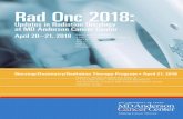 Rad Onc 2018 - mdanderson.org · • Check (payable through U.S. banks only) • Money order • Credit cards (MasterCard, VISA, and American Express) • Cash (on-site registration
