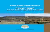POLICY BRIEF - watertowers.go.kewatertowers.go.ke/wp-content/uploads/2019/05/East-Mau-Brochure_Final.pdf · The following overall actions should be implemented to address concerns
