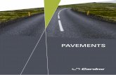 PAVEMENTS - cardno.com · > Back calculation of pavement layer strength using Rubicon and ELMOD > Design of rehabilitation solutions including overlays, stabilization and full reconstruction