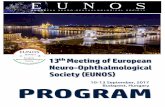 SANTHERA - EUNOS program.pdf · The 13th biennial meeting of EUNOS is being held in Budapest, the capital of Hungary, on September 10-13, 2017. A huge amount of preparation by the