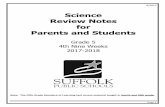 Science Review Notes for Parents and Studentsstar.spsk12.net/science/5/5S_4NWParentStudentNotes.pdf · 6/2017 Page 1 Science Review Notes for Parents and Students Grade 5 4th Nine