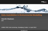 Data Assimilation in Environmental Modellinghydrocast.dhigroup.com/publications/DataAssimilation_HOBEworkshop... · for data assimilation • OpenDA is an open interface standard