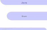 JAVA, zimni semestr 2018hnetynka/teaching/java/slides2018/java05.en.pdf · Java, winter semester 2018 29.10,2018 4 „Enum without enum“ how to implement enum in Java 1.4 – (and