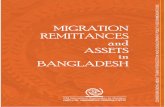 MIGRATION - bangladesh.iom.int · Bangladesh’s financial system consists of Bangladesh’s Bank (BB) as the central bank, 4 State Owned Commercial Banks, 5 government owned specialized