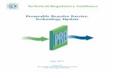 Permeable Reactive Barrier: Technology Update · Permeable Reactive Barrier: Technology Update June 2011 Prepared by The Interstate Technology & Regulatory Council PRB: Technology