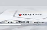 General Catalogue 2013-2014 - Sosclima · Hitecsa, leader in the European market in the design, manufacturing and prescription of air conditioning equipment, is an international benchmark