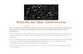Earth in the Universe - msskhscience.weebly.com · Earth in the Universe Date: 6.E.1 Understand the earth/moon/sun system, and the properties, structures, and predictable motions