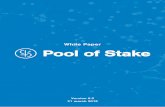 White Paper - poolofstake.io · Pool of Stake (PSK) is a first of its kind, decentralized pool for Proof of Stake, the future of blockchain. Qtum, BOScoin, Tezos and other PoS coin