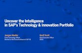 BR90754 Uncover the Intelligence in SAPs Technology ...assets.dm.ux.sap.com/SapphireNow/sapphirenow_orlando2019/pdf/500187.pdf · in SAP’s Technology & Innovation Portfolio Juergen
