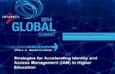 Strategies for Accelerating Identity and Access Management ...meetings.internet2.edu/media/medialibrary/2014/04/03/I2GlobalSummit... · Tom Barton, Keith Hazelton, Bill Yock Strategies