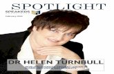 Spotlight Dr Helen Turnbull SPOTLIGHT DR HELEN TURNBULL WORLD RECOGNISED THOUGHT LEADER IN GLOBAL INCLUSION