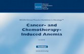 NCCN Clinical Practice Guidelines in Oncology™ Cancer- and ... · NCCN Guidelines Table of Contents For patients with good prognosis and persistent transfusion-dependent anemia