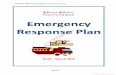 EMERGENCY RESPONSE PLAN AND ORGANISATION MANUAL · 2.1.2 The reviewing of the Emergency Response Plan is the responsibility of the EHSS Manager and the EHS Team.. 2.1.3 The Emergency