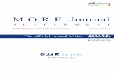 M.O.R.E. Journal - Medacta · 5 GMK Sphere Publication ReviewPROVEN ACCURACY AND EFFECTIVENESS OF MYKNEEM.O.R.E. Journal - March 2013, Supplement ® M.O.R.E. Journal 2016, GMK Sphere